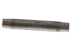 R 1/4'' Zinc plated Steel Double Pipe Nipple 50 Bar DIN 2982 - 80mm [2 Pieces]