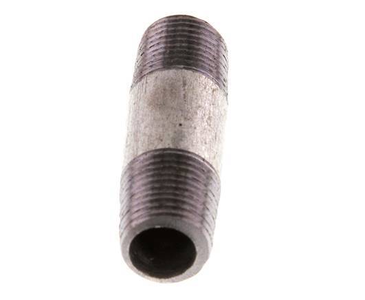 R 1/8'' Zinc plated Steel Double Pipe Nipple 50 Bar DIN 2982 - 30mm