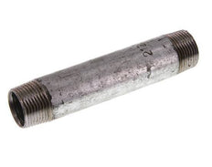 R 3/4'' Zinc plated Steel Double Pipe Nipple 50 Bar DIN 2982 - 120mm [5 Pieces]