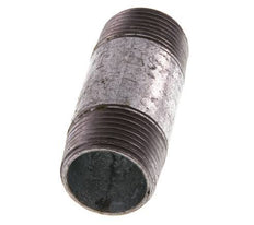 R 3/4'' Zinc plated Steel Double Pipe Nipple 50 Bar DIN 2982 - 60mm [10 Pieces]