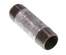 R 3/4'' Zinc plated Steel Double Pipe Nipple 50 Bar DIN 2982 - 80mm [5 Pieces]