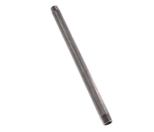 R 3/8'' Zinc plated Steel Double Pipe Nipple 50 Bar DIN 2982 - 250mm
