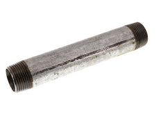 R 1'' Zinc plated Steel Double Pipe Nipple 50 Bar DIN 2982 - 180mm [2 Pieces]