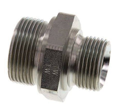 G 1 1/4'' x G 1'' Zinc plated Steel Double Nipple 315 Bar - Hydraulic
