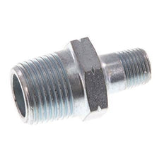 R 3/8'' x R 1/8'' Zinc plated Cast iron Double Nipple 25 Bar