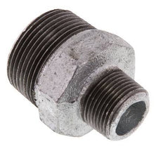 R 1 1/4'' x R 3/4'' Zinc plated Cast iron Double Nipple 25 Bar