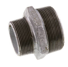 R 2 1/2'' x R 2'' Zinc plated Cast iron Double Nipple 25 Bar