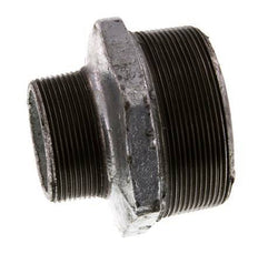 R 3'' x R 2'' Zinc plated Cast iron Double Nipple 25 Bar
