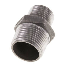 1/2'' NPT x 3/4'' NPT Stainless steel Double Nipple 16 Bar