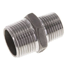 1/2'' NPT x 3/4'' NPT Stainless steel Double Nipple 16 Bar