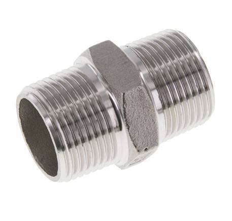 3/4'' NPT Stainless steel Double Nipple 16 Bar