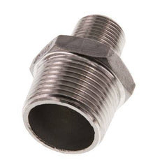 R 3/4'' x R 3/8'' Stainless steel Double Nipple 16 Bar