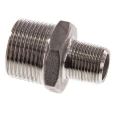 R 3/4'' x R 3/8'' Stainless steel Double Nipple 16 Bar