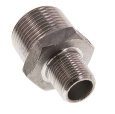 R 3/4'' x R 3/8'' Stainless steel Double Nipple 16 Bar