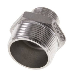 1'' NPT x 1 1/2'' NPT Stainless steel Double Nipple 16 Bar