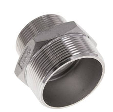 1 1/2'' NPT x 2'' NPT Stainless steel Double Nipple 16 Bar