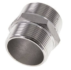 1 1/2'' NPT Stainless steel Double Nipple 16 Bar