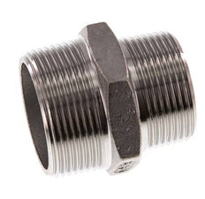 R 1 1/2'' x R 1 1/4'' Stainless steel Double Nipple 16 Bar