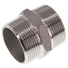R 1 1/2'' Stainless steel Double Nipple 16 Bar