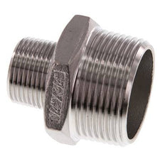 R 1 1/4'' x R 3/4'' Stainless steel Double Nipple 16 Bar