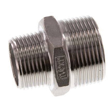 R 1 1/4'' x R 1'' Stainless steel Double Nipple 16 Bar