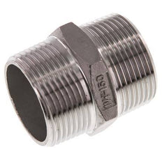 R 1 1/4'' Stainless steel Double Nipple 16 Bar
