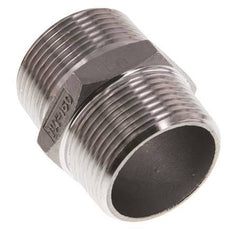 R 1 1/4'' Stainless steel Double Nipple 16 Bar