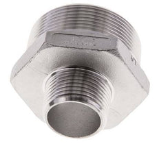 R 2'' x R 1'' Stainless steel Double Nipple 16 Bar