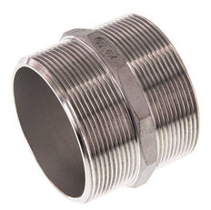 G 2 1/2'' Stainless steel Double Nipple 16 Bar