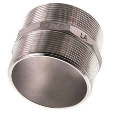 G 2 1/2'' Stainless steel Double Nipple 16 Bar