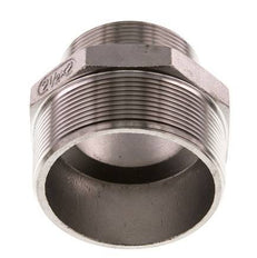 R 2 1/2'' x R 2'' Stainless steel Double Nipple 16 Bar