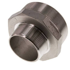 R 3'' x R 2'' Stainless steel Double Nipple 16 Bar