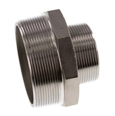 R 3'' x R 2'' Stainless steel Double Nipple 16 Bar