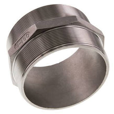 R 4'' Stainless steel Double Nipple 16 Bar
