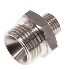 G 1/2'' x G 1/4'' Stainless steel Double Nipple 40 Bar