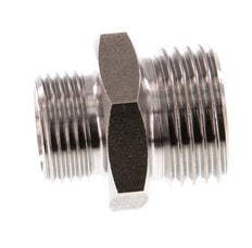 G 1/2'' x G 3/8'' Stainless steel Double Nipple 40 Bar