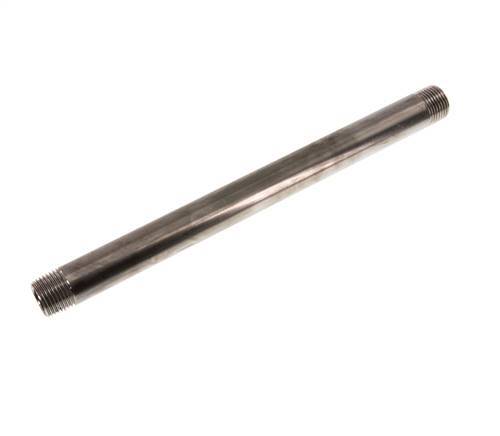 R 1/2'' Stainless steel Double Pipe Nipple 20 Bar DIN 2982 - 250mm