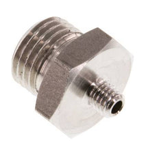 G 1/4'' x M5 Stainless steel Double Nipple 40 Bar