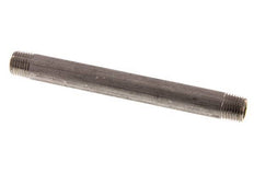 R 1/4'' Stainless steel Double Pipe Nipple 20 Bar DIN 2982 - 120mm