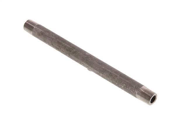 R 1/8'' Stainless steel Double Pipe Nipple 20 Bar DIN 2982 - 120mm