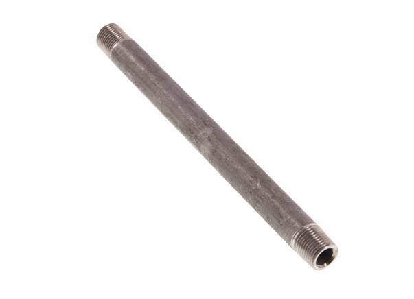 R 1/8'' Stainless steel Double Pipe Nipple 20 Bar DIN 2982 - 120mm