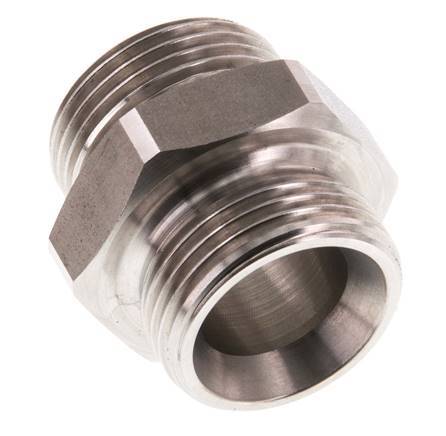 G 3/4'' Stainless steel Double Nipple 40 Bar