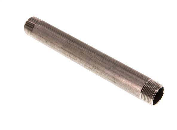 R 3/4'' Stainless steel Double Pipe Nipple 20 Bar DIN 2982 - 200mm