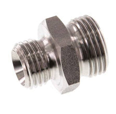 G 3/8'' x G 1/4'' Stainless steel Double Nipple 40 Bar