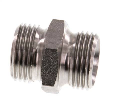 G 3/8'' Stainless steel Double Nipple 40 Bar