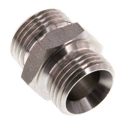 G 3/8'' Stainless steel Double Nipple 40 Bar