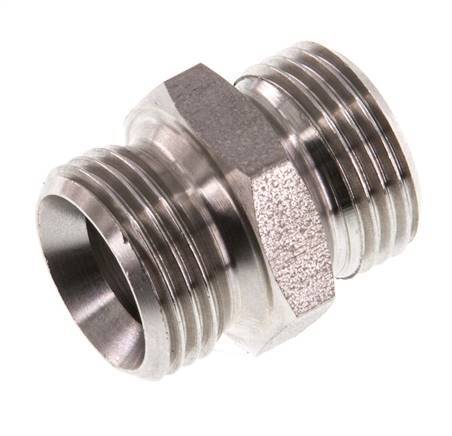 G 3/8'' Stainless steel Double Nipple 40 Bar