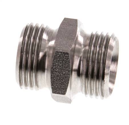 G 3/8'' Stainless steel Double Nipple 40 Bar