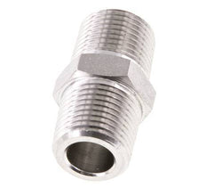 3/8'' NPT Stainless steel Double Nipple 210 Bar - Hydraulic
