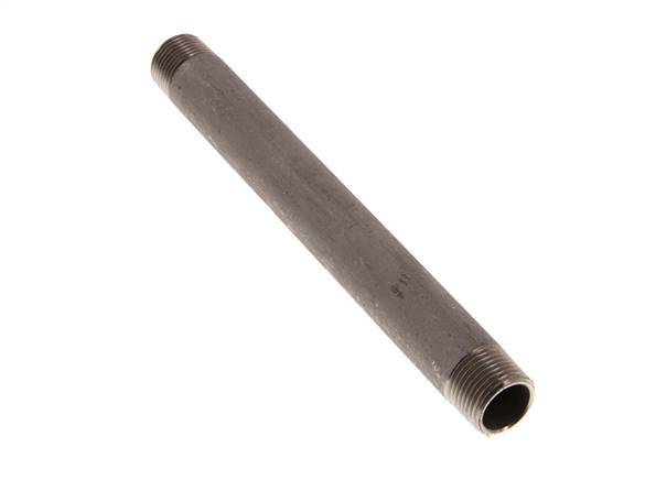 R 3/8'' Stainless steel Double Pipe Nipple 20 Bar DIN 2982 - 150mm